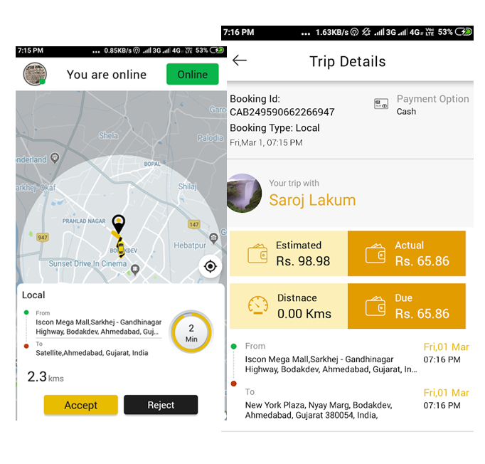 How Much Does It Cost To Develop An App Like Uber, Ola